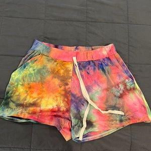 Tie-Dye Sleep Shorts
